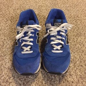 Blue New Balance! Good condition!
